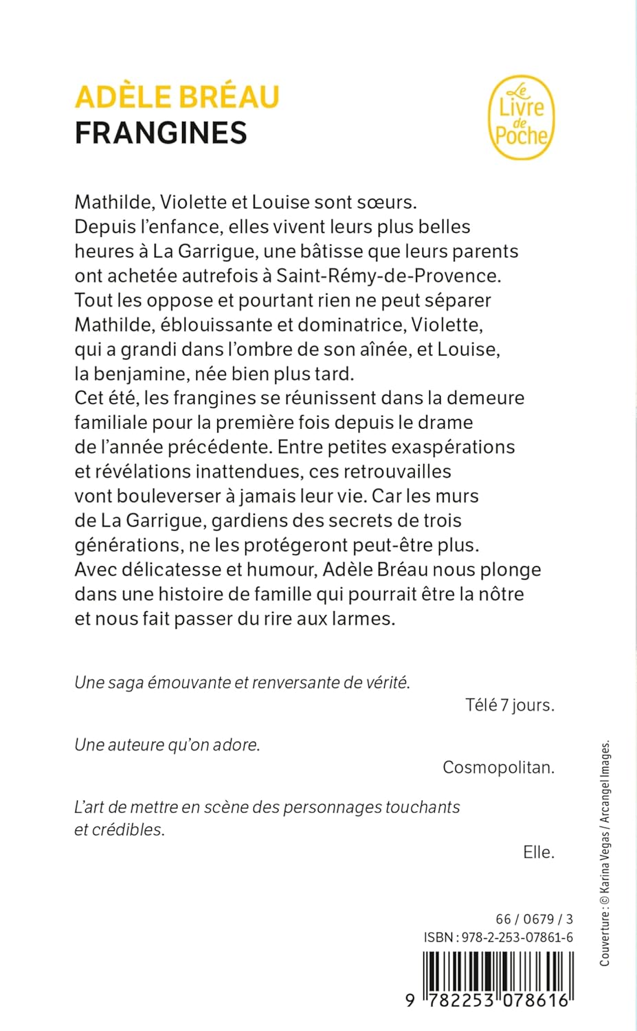 Livre Frangines - Adèle Bréau (Livre d'occasion)