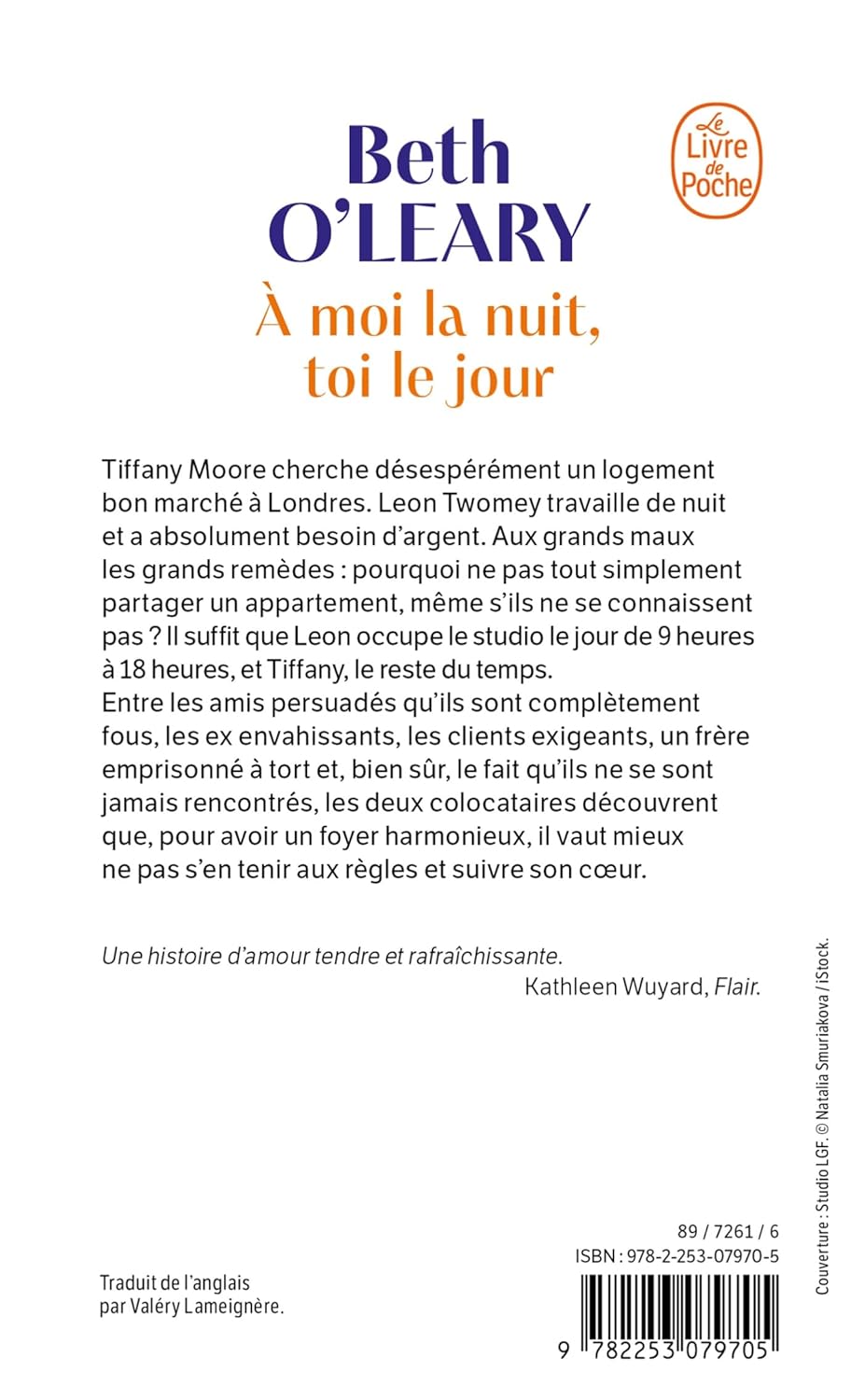 Livre À moi le nuit, à toi le jour - Beth O'Leary (Livre d'occasion)