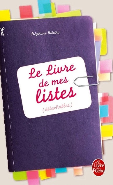 Le Livre de mes listes (détachables) - Stéphane Ribeiro