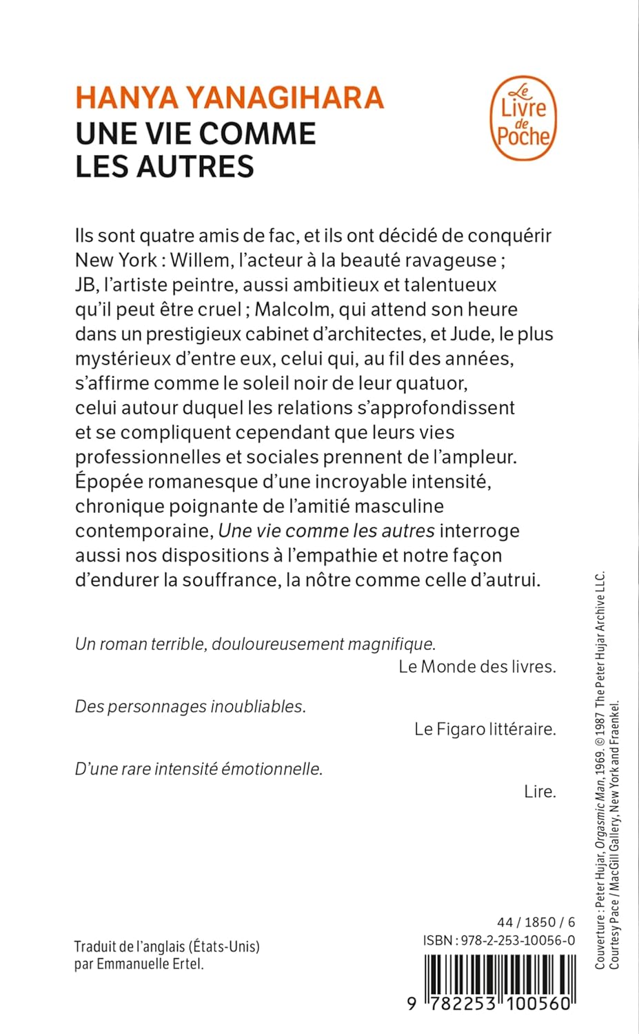 Livre Une vie comme les autres - Hanya Yanagihara (Livre d'occasion)