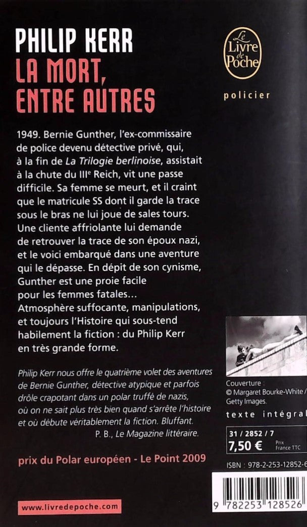 Livre La Mort, entre Autres - Philip Kerr (Livre d'occasion) - ISBN 225312852X