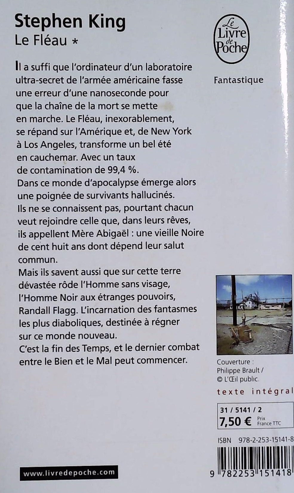 Livre Le fléau - Stephen King (Livre d'occasion) - ISBN 2253151416