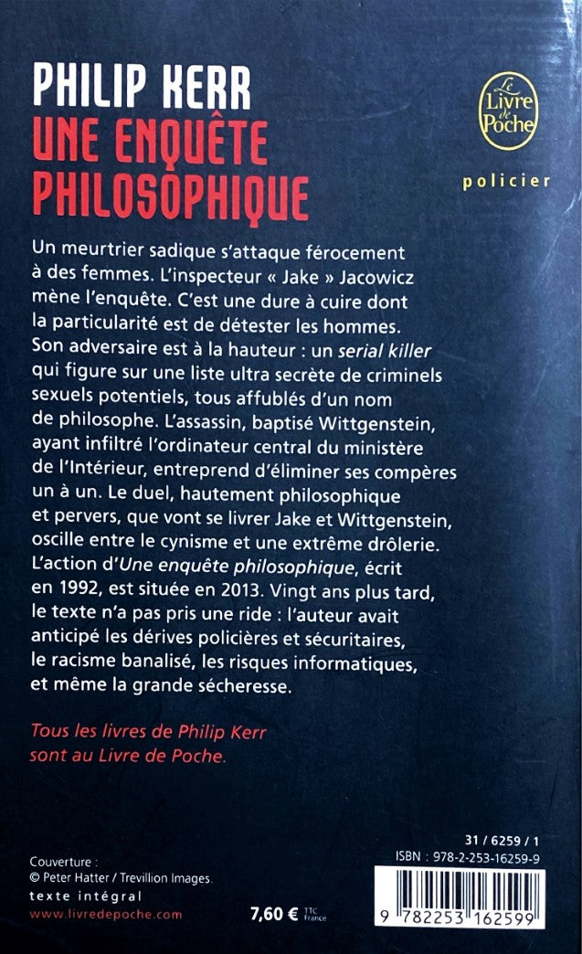 Une enquête philosophique (Philip Kerr)