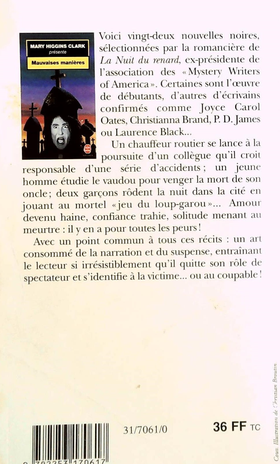 Livre Mauvaise manières - Mary Higgins Clark (Livre d'occasion) - ISBN 2253170615