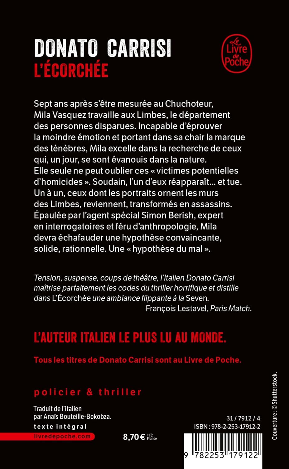 L'Écorchée (Donato Carrisi)