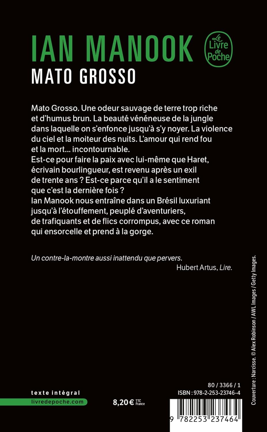 Livre Mato Grosso - Ian Manook (Livre d'occasion)