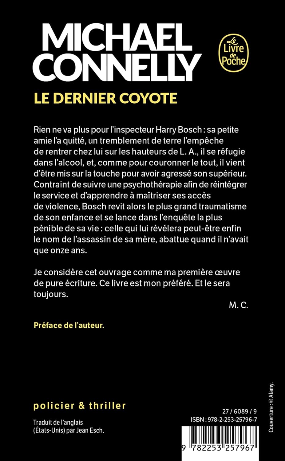 Livre Le dernier coyote : Une enquête de Harry Bosch - Michael Connelly (Livre d'occasion) - ISBN...