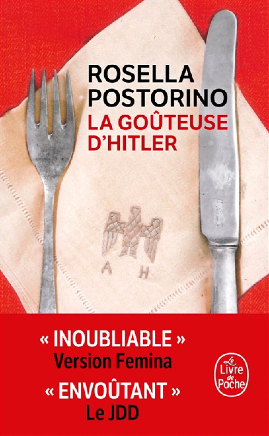 Livre La goûteuse d'Hitler - Rosella Postorino (Livre d'occasion) - ISBN 2253262234