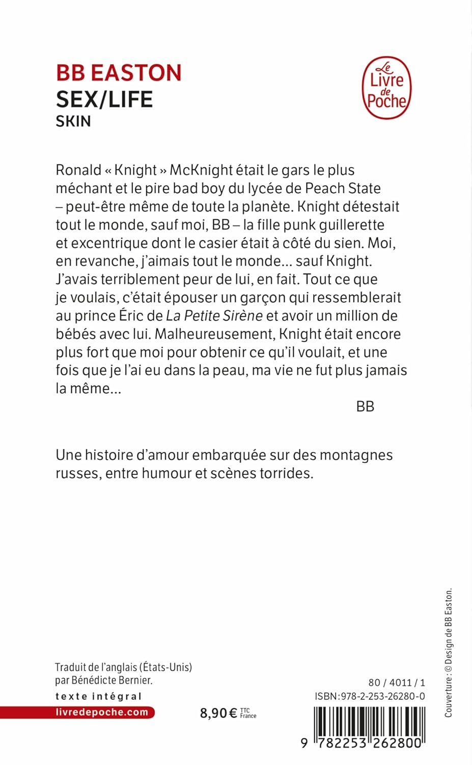 Livre Skin (FR) - BB Easton (Livre neuf) - ISBN 2253262803