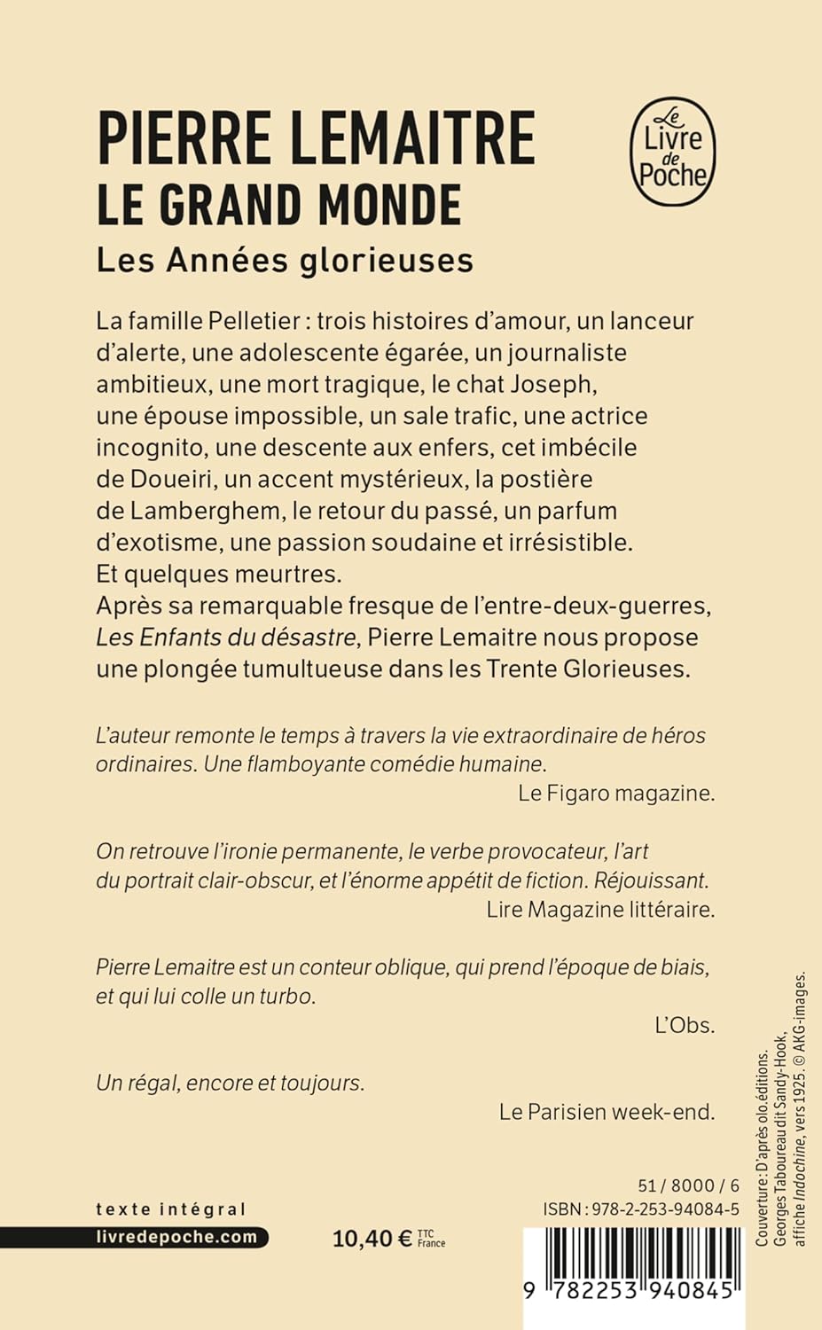 Le grand monde (Pierre Lemaitre)