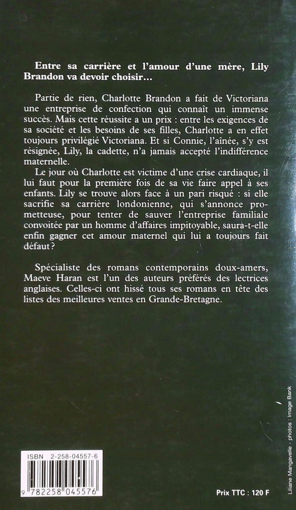 Livre L'honneur d'une mère - Maeve Haran (Livre d'occasion) - ISBN 2258045576