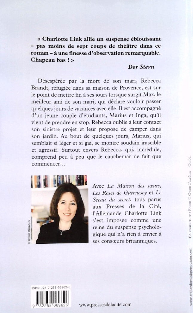 Livre L'invité de la dernière heure - Charlotte Link (Livre d'occasion)