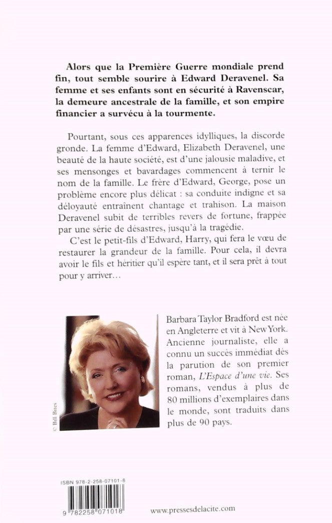 Livre Les héritiers de Ravenscar (Barbara Taylor Bradford) (Livre d'occasion) - ISBN 2258071011