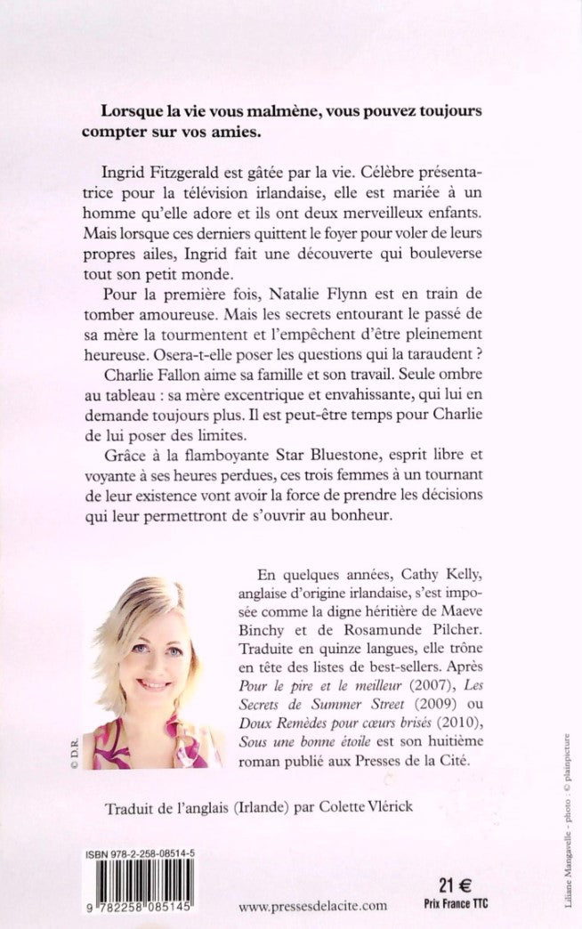 Livre Sous une bonne étoile - Cathy Kelly (Livre d'occasion) - ISBN 2258085144