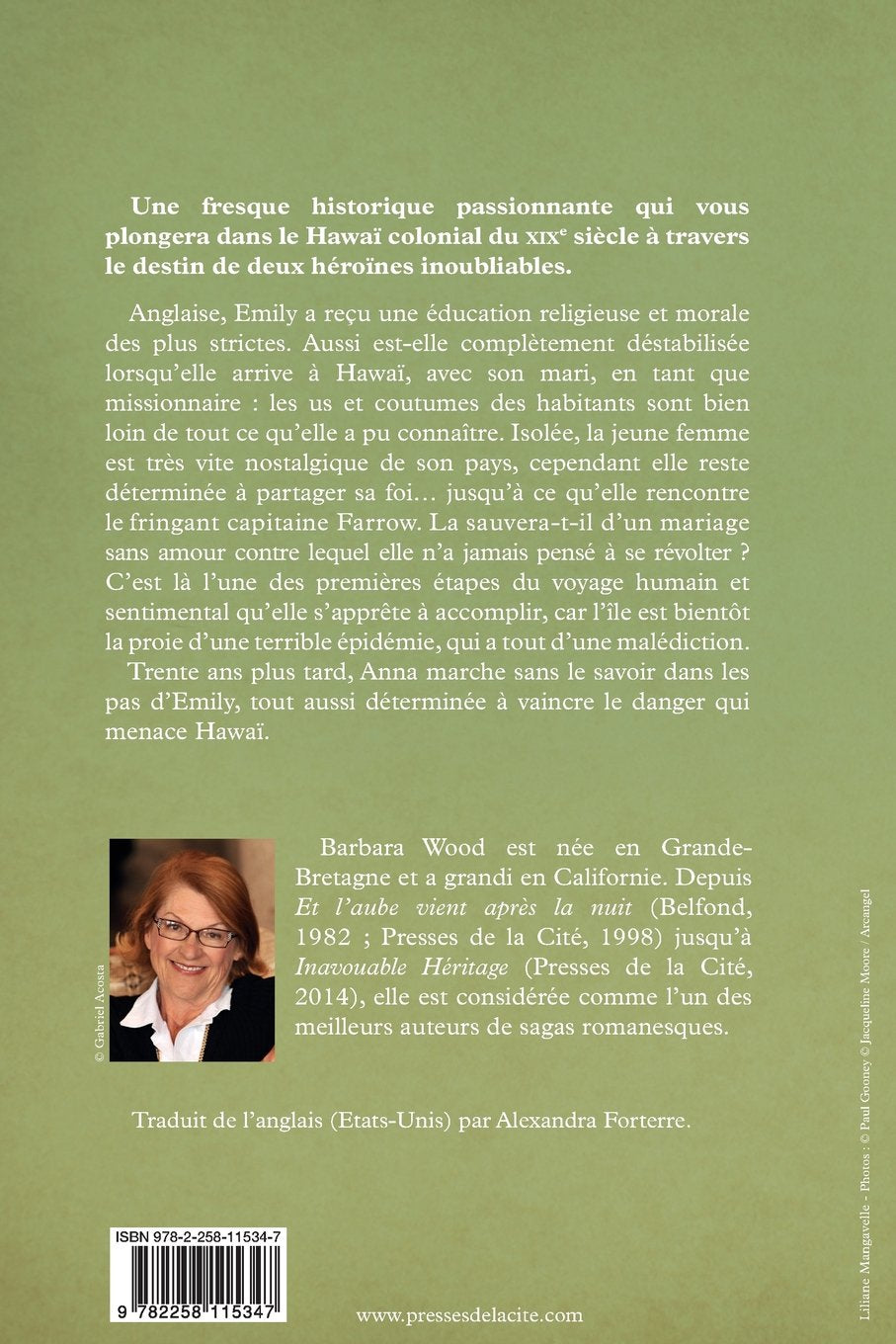 Livre L'île du feu sacré - Barbara Wood (Livre d'occasion) - ISBN 2258115345