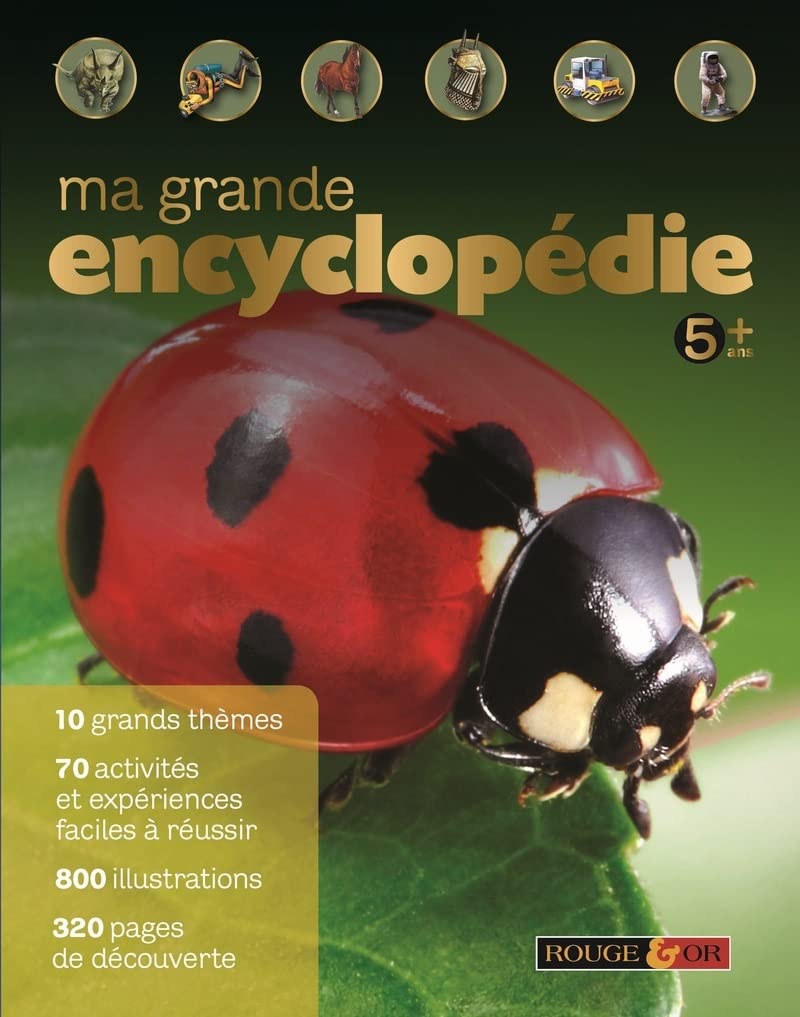 Livre Ma grande encyclopédie 5 ans + - Collectif (Livre d'occasion)