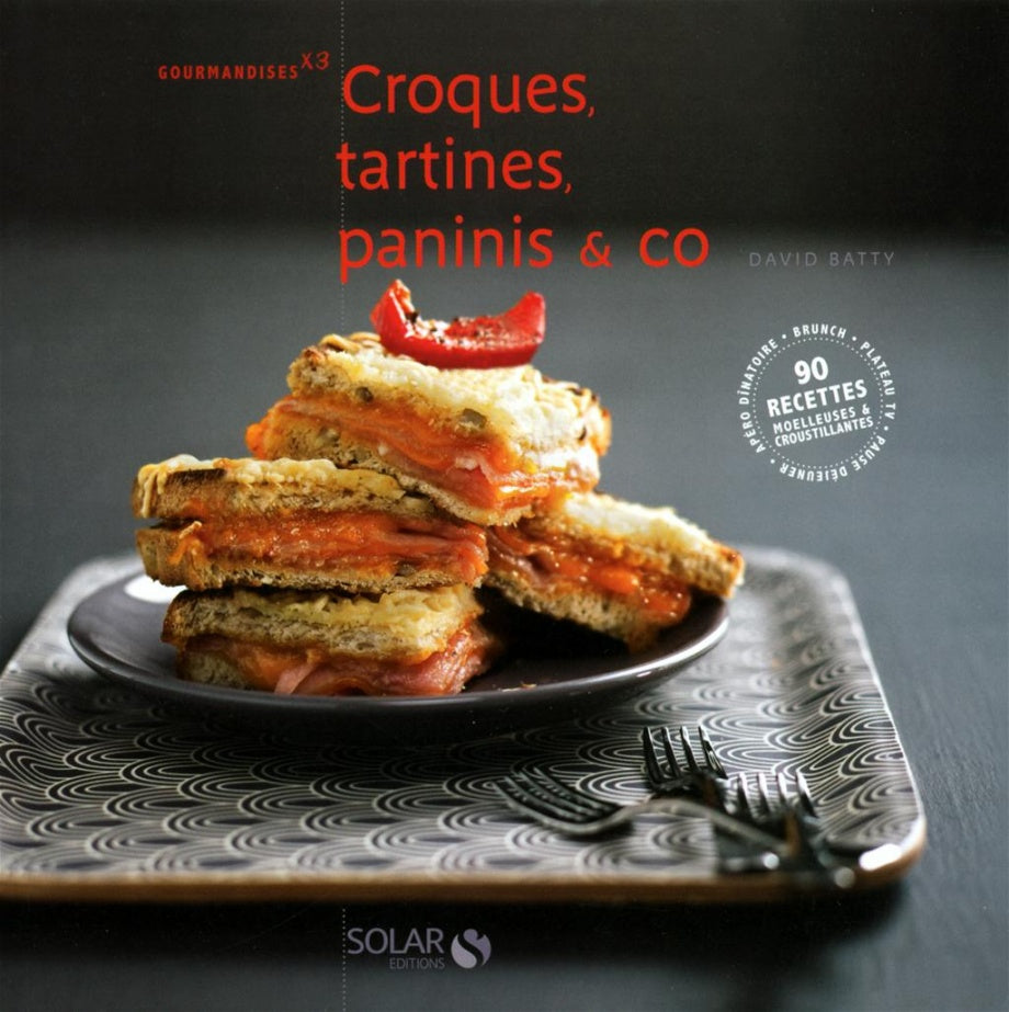Livre Croques, tartines, paninis & co - David Batty (Livre d'occasion) - ISBN 2263052011