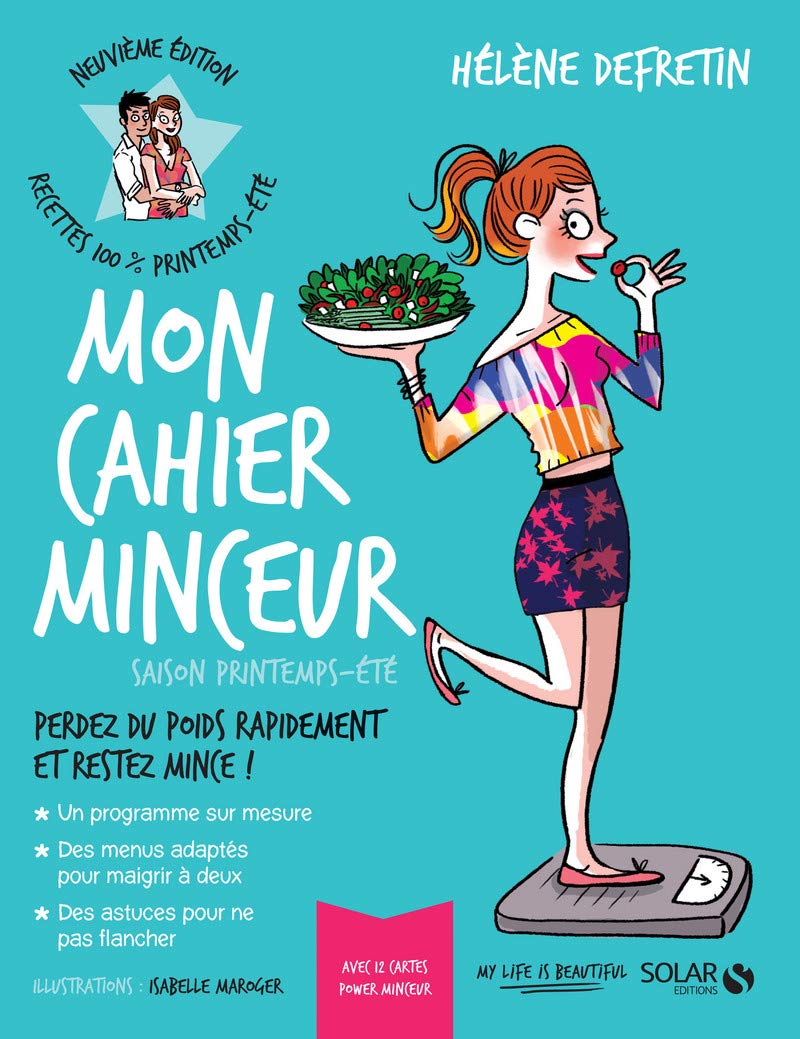 Livre Mon cahier minceur printemps-été - Hélène Defretin (Livre d'occasion) - ISBN 226317043X