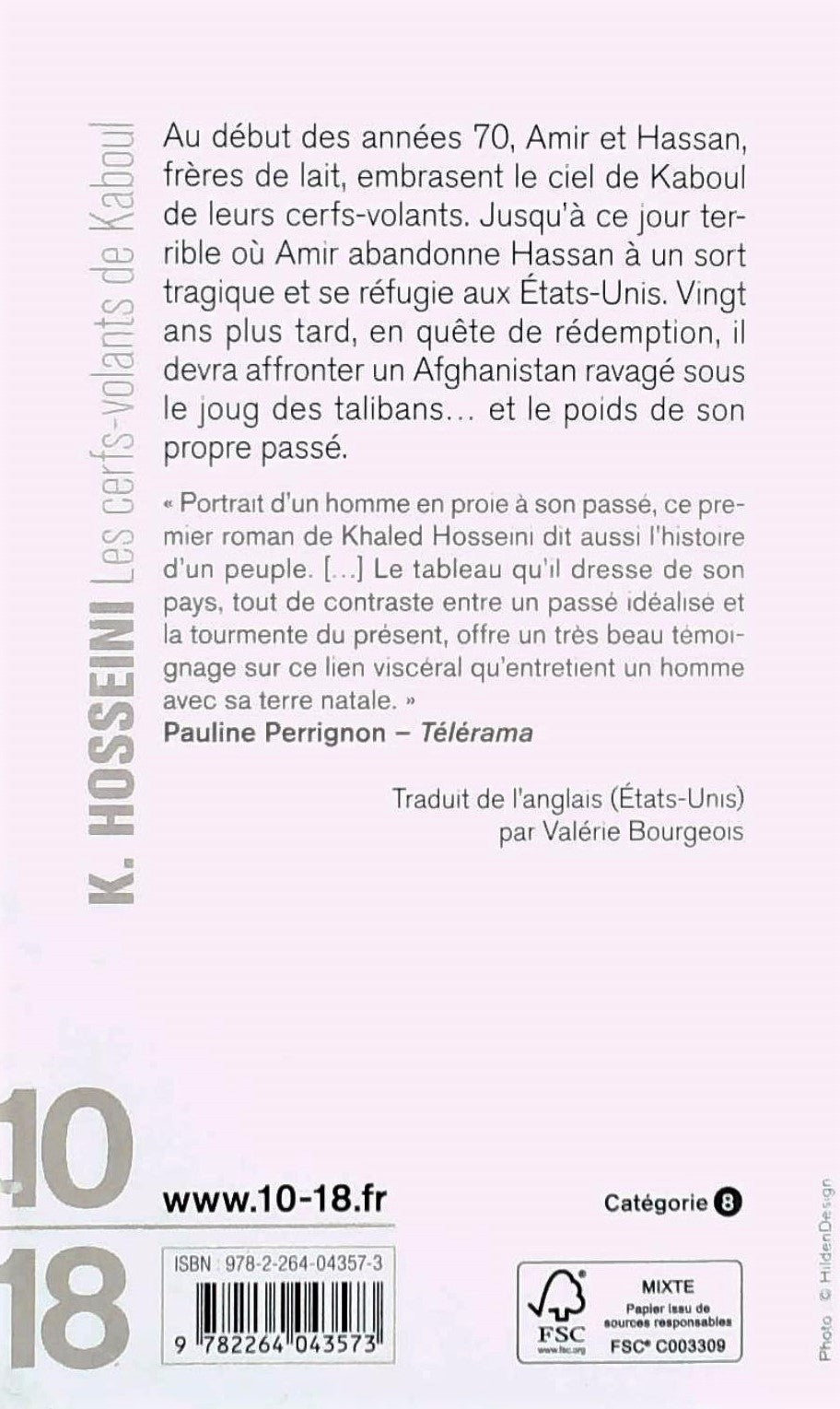 Livre Les cerfs-volants de Kaboul - Khaled Hosseini (Livre d'occasion) - ISBN 2264043571