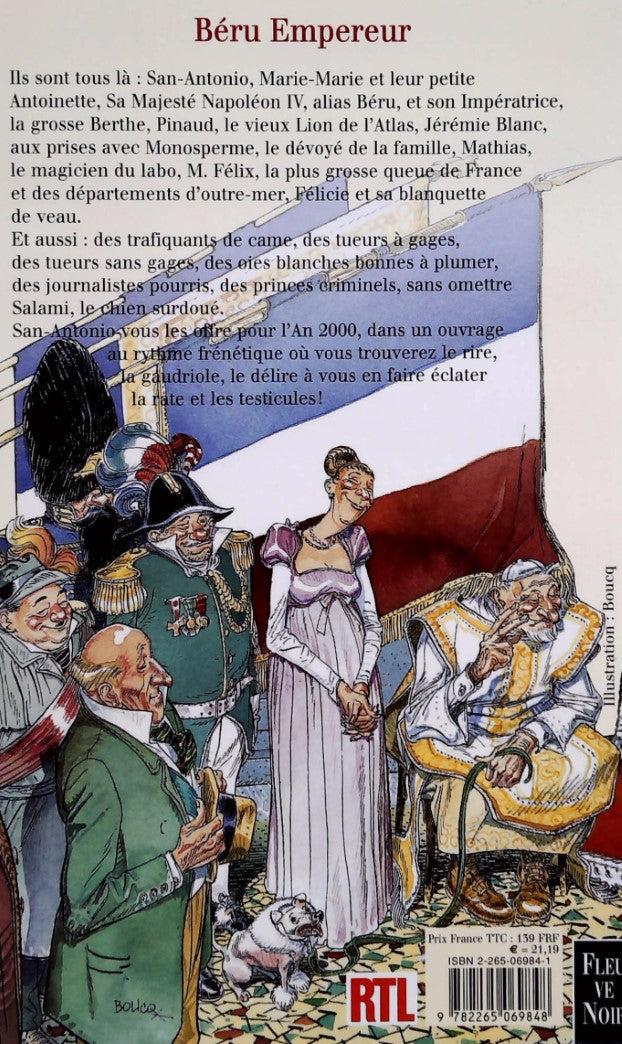 Livre Napoléon Pommier - San-Antonio (Livre d'occasion) - ISBN 2265069841