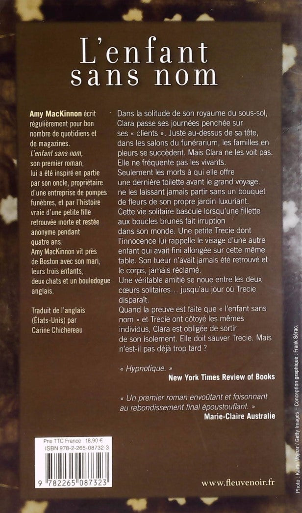 Livre L'enfant sans nom - Amy MacKinnon (Livre d'occasion) - ISBN 2265087327