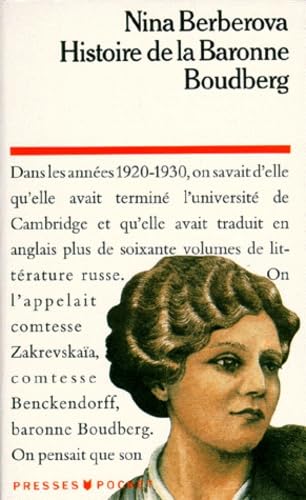Livre Histoire de la Baronne Boudberg - Nina Berberova (Livre d'occasion) - ISBN 2266034286