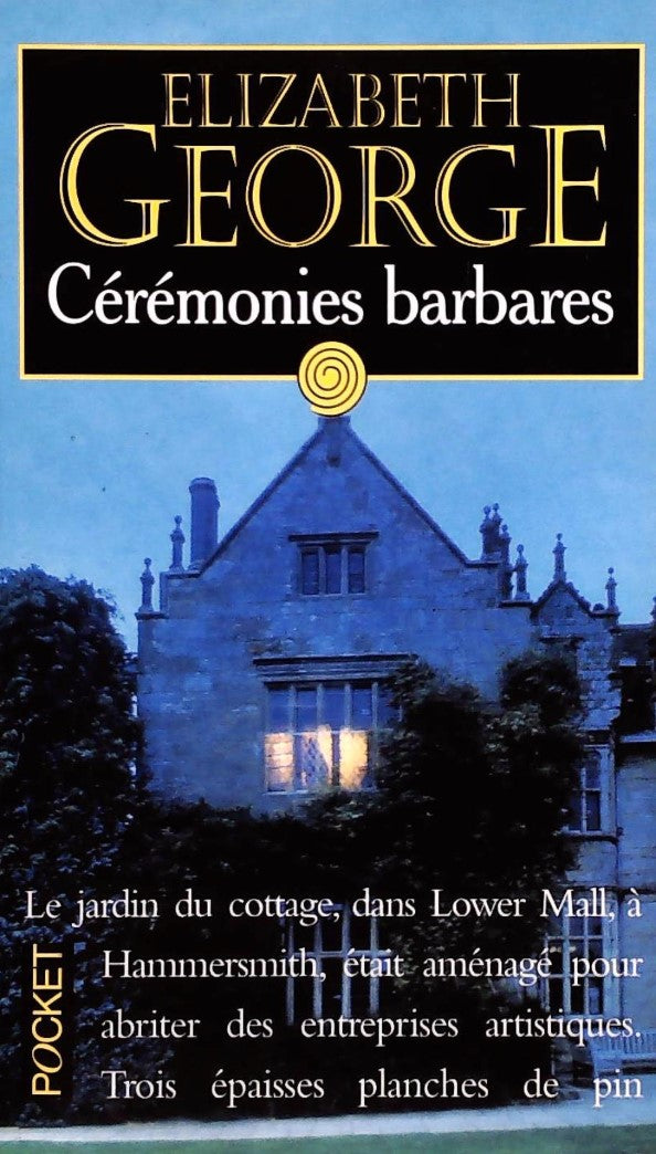 Livre Cérémonies barbares (Elizabeth George) (Livre d'occasion) - ISBN 2266061488