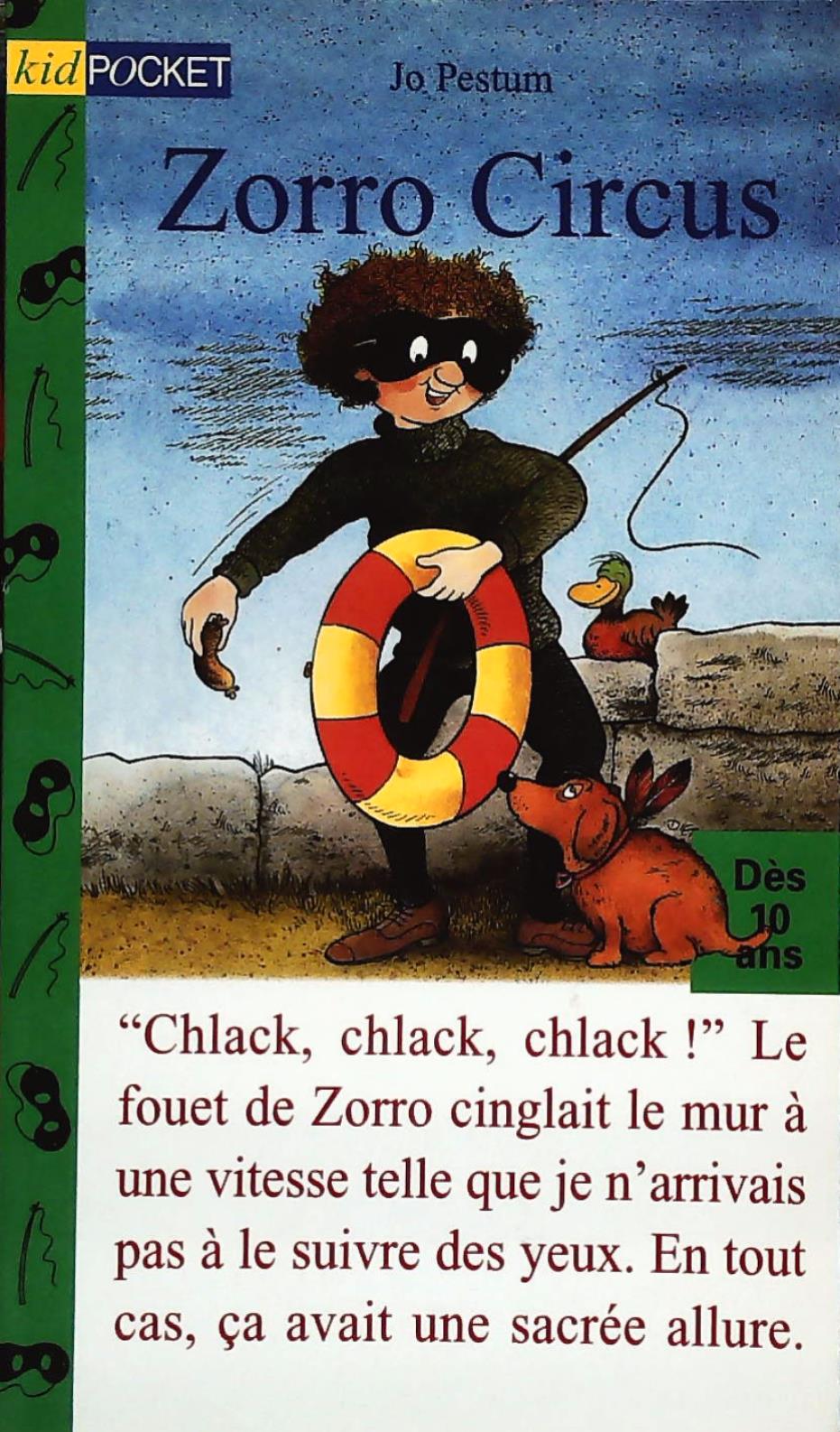 Livre Zorro Circus - Jo Pestum (Livre d'occasion) - ISBN 2266076965