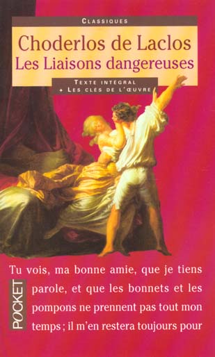 Livre Les liaisons dangereuses - Pierre-Ambroise De Laclos (Livre d'occasion) - ISBN 2266083031