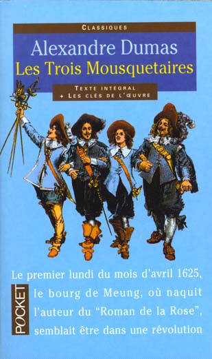 Livre Les Trois Mousquetaires - Alexandre Dumas (Livre d'occasion) - ISBN 2266085794