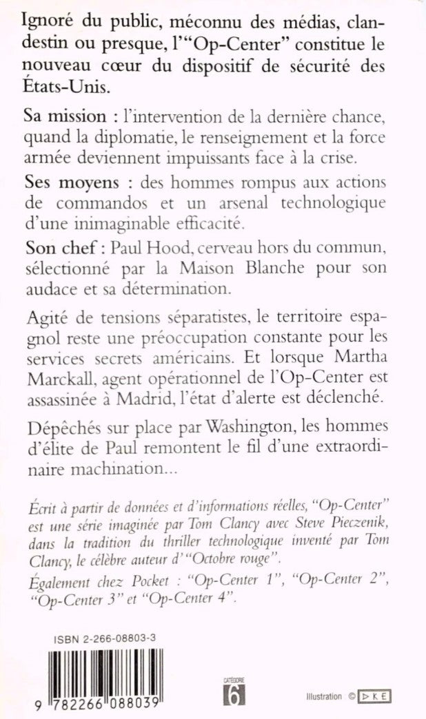 Livre Rapport de force - Tom Clancy (Livre d'occasion) - ISBN 2266088033