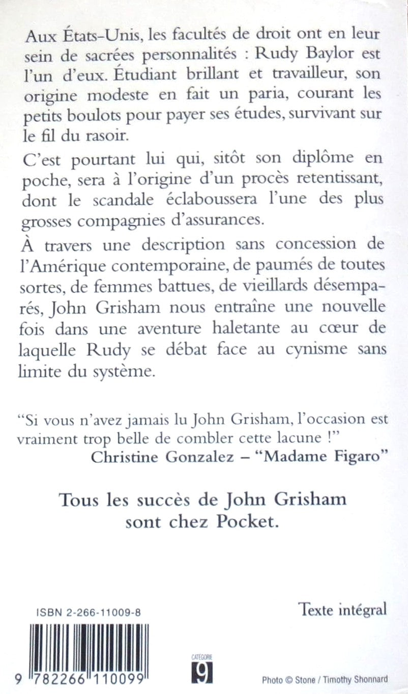 Livre L'idéaliste - John Grisham (Livre d'occasion) - ISBN 2266110098
