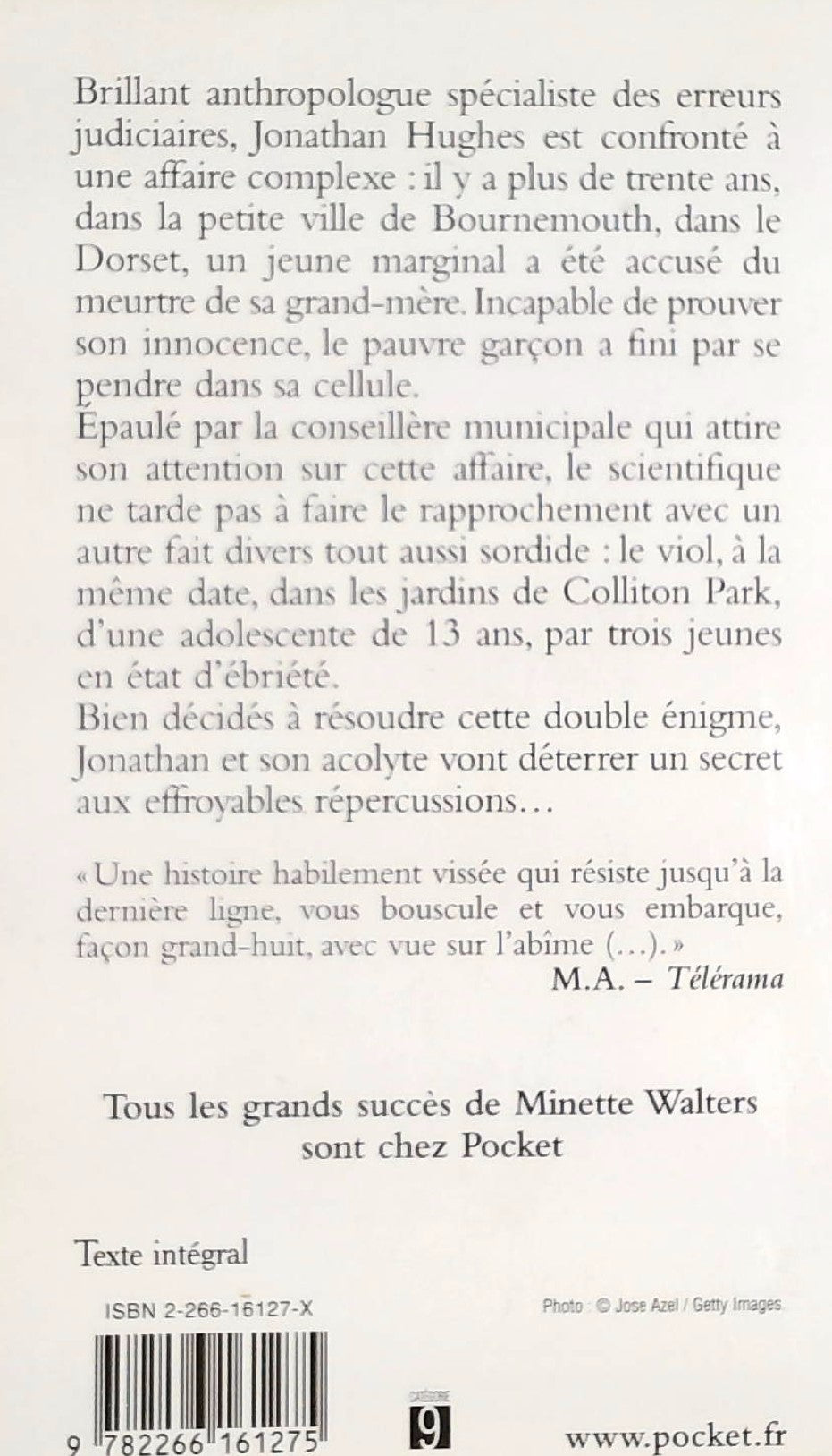La disparue de Colliton Park (Minette Walters)