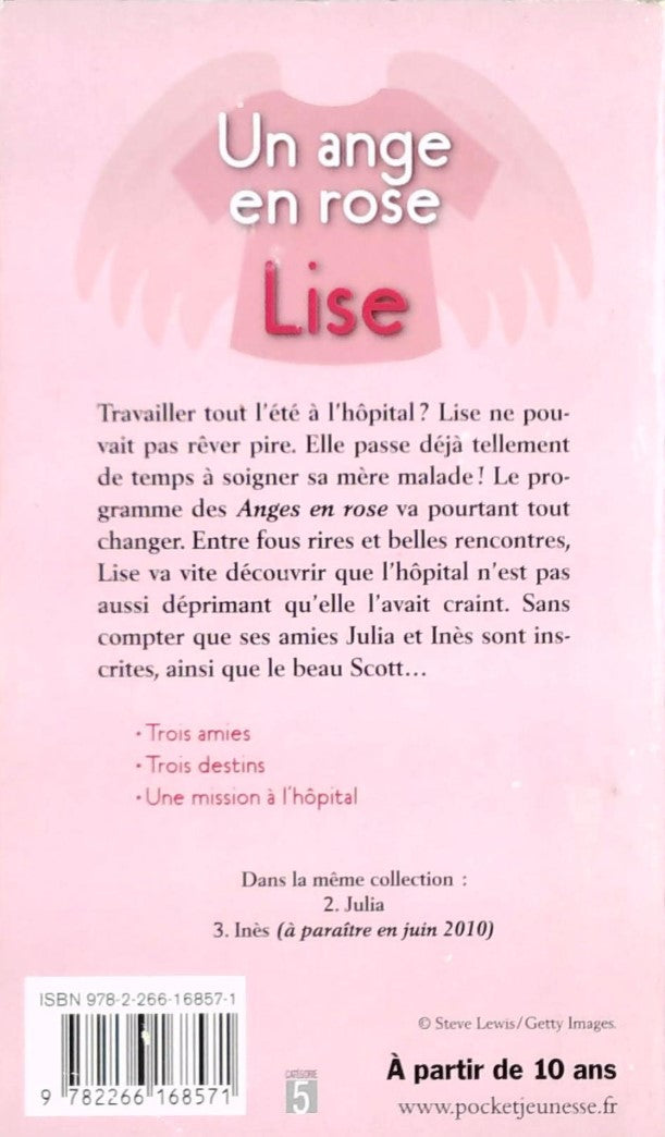 Livre Un ange en rose - Lurlene McDaniel (Livre d'occasion) - ISBN 2266168576
