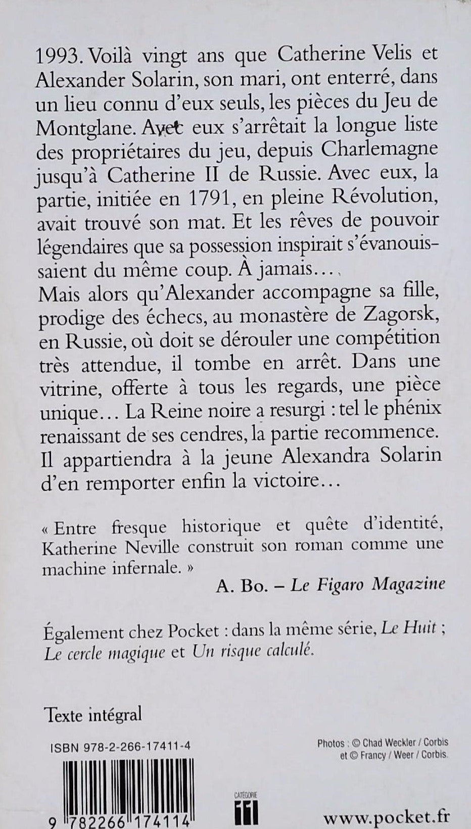 Livre Le feu sacré - Katherine Neville (Livre d'occasion) - ISBN 2266174118