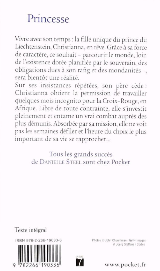 Livre Princesse - Danielle Steel (Livre d'occasion) - ISBN 2266190334