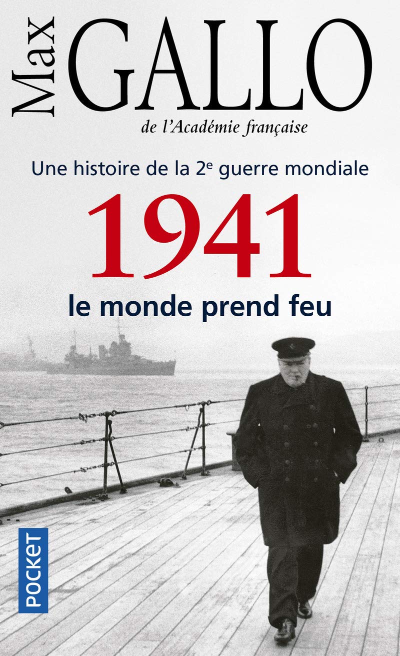 Livre 1941, le monde prend feu - Max Gallo (Livre d'occasion) - ISBN 2266222171