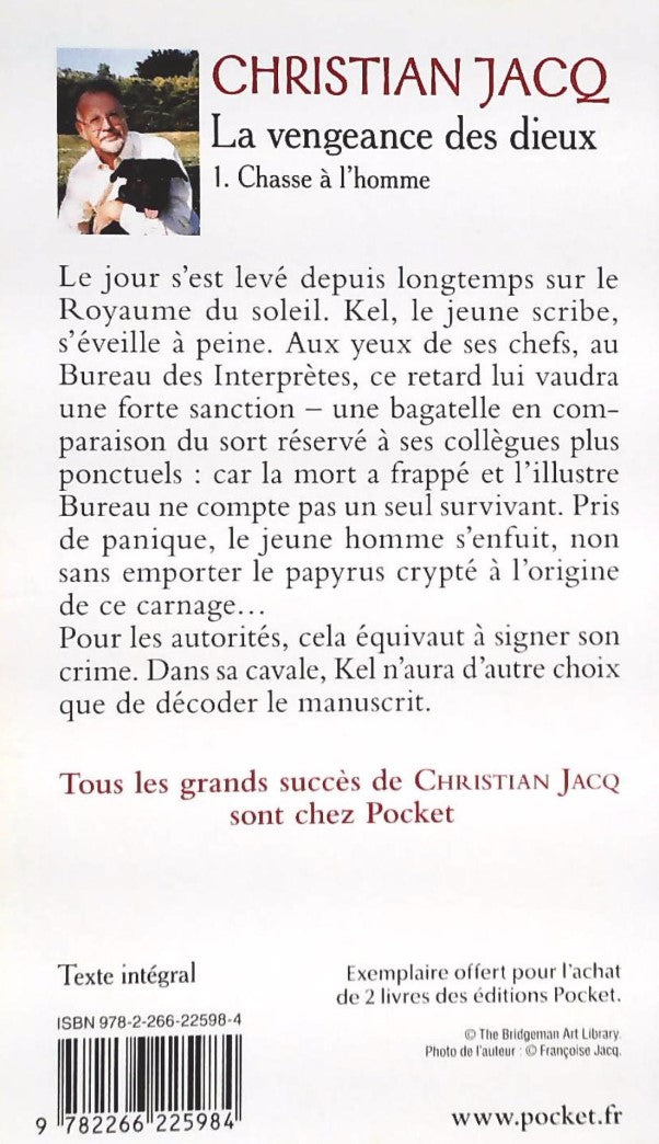 Livre Chasse à l'homme - Christian Jacq (Livre d'occasion) - ISBN 2266225987