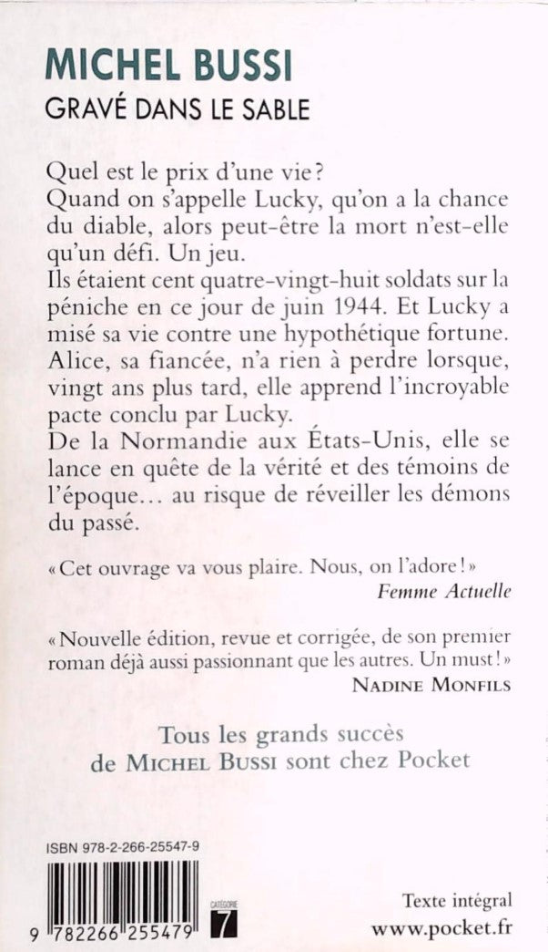 Gravé dans le sable (Michel Bussi)