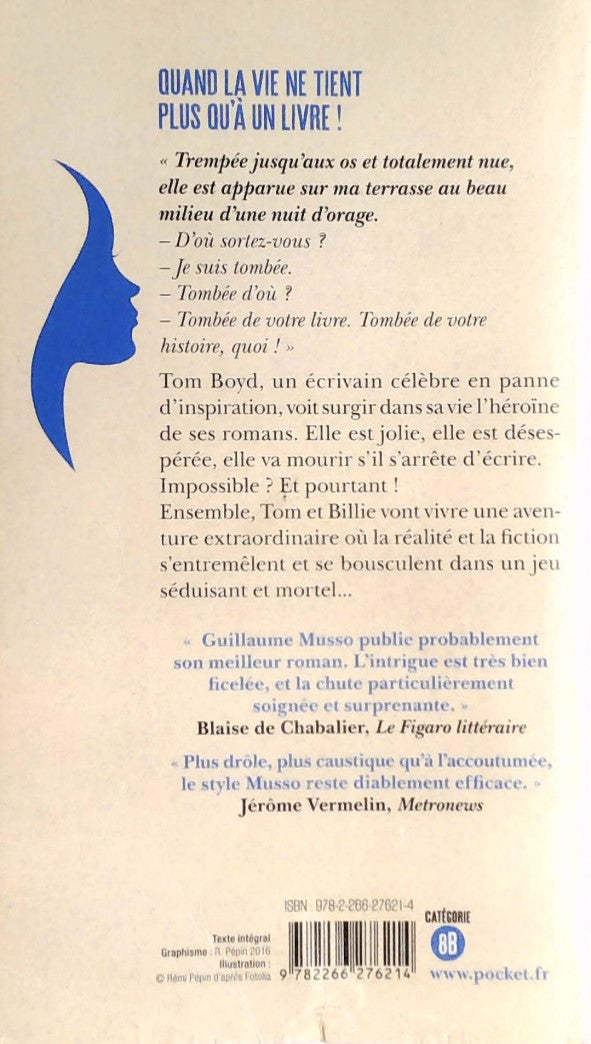 Livre La fille de papier (Guillaume Musso) (Livre d'occasion) - ISBN 2266276212