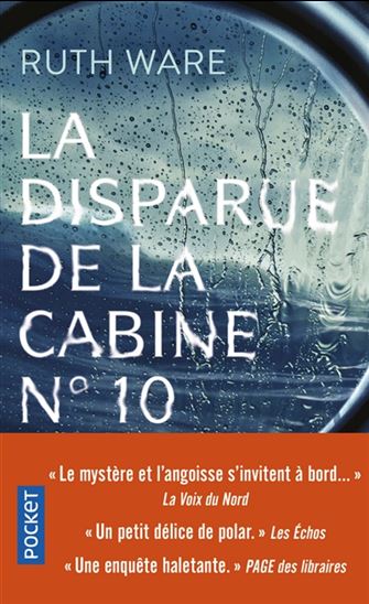 Livre La disparue de la cabine N° 10 - Ruth Ware (Livre d'occasion) - ISBN 2266293079