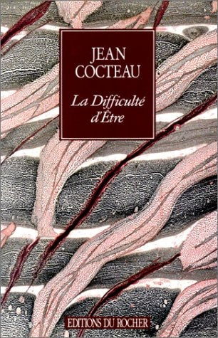 Livre La difficulté d'être (Jean Cocteau) (Livre d'occasion) - ISBN 2268011429
