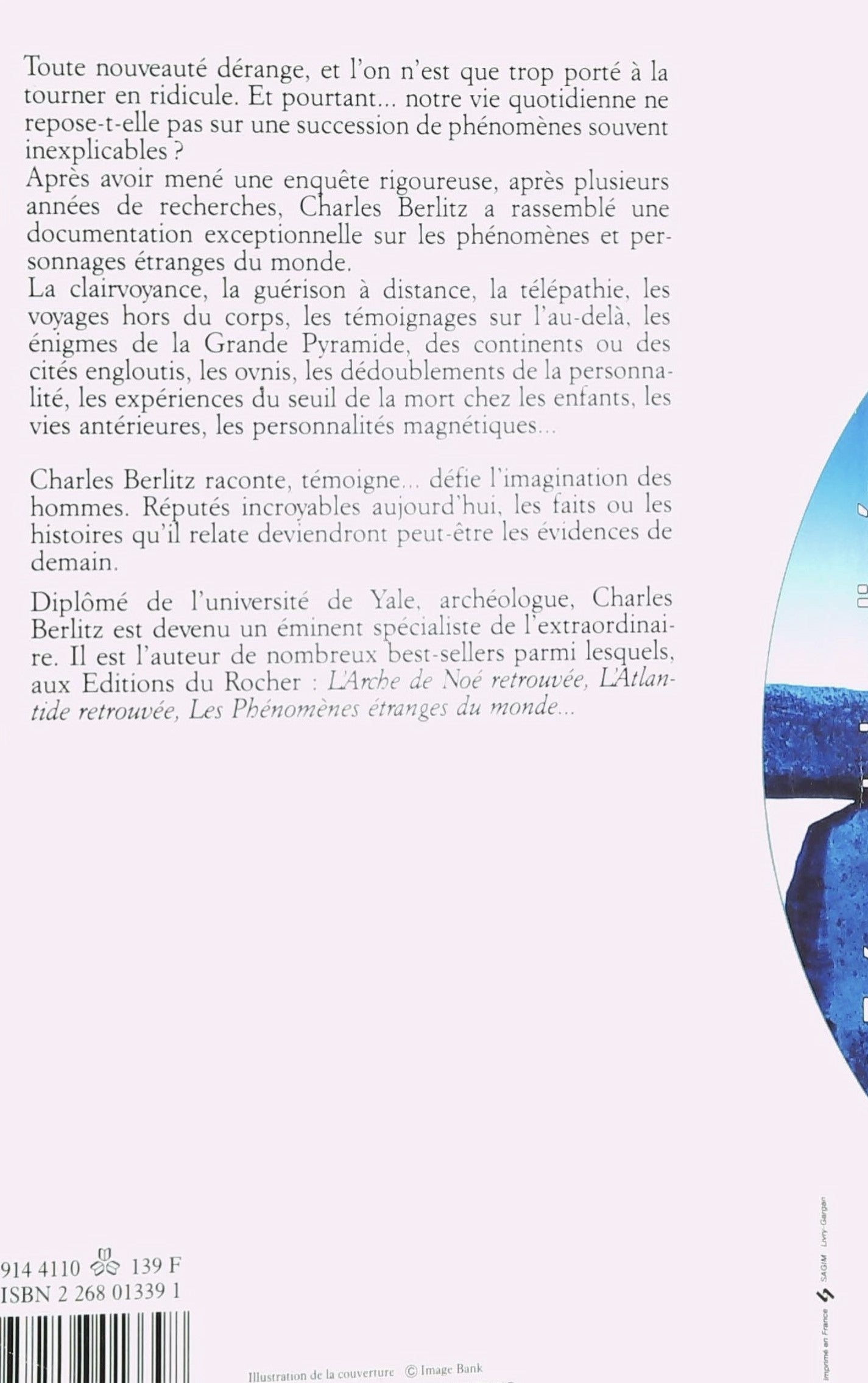 Livre Evénements inexpliqués et personnages étranges du monde - Charles Berlitz (Livre d'occasion...