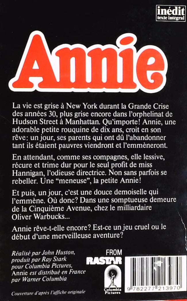 Livre Annie - Leonore Fleischer (Livre d'occasion) - ISBN 2277213977