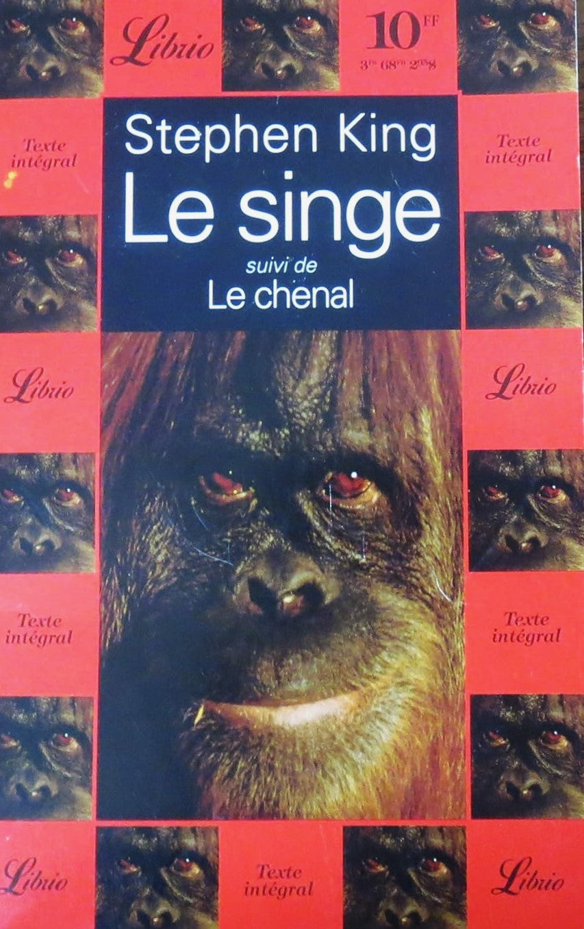 Livre ISBN 2277300047 Le singe -suivi de- Le chenal (Stephen King)