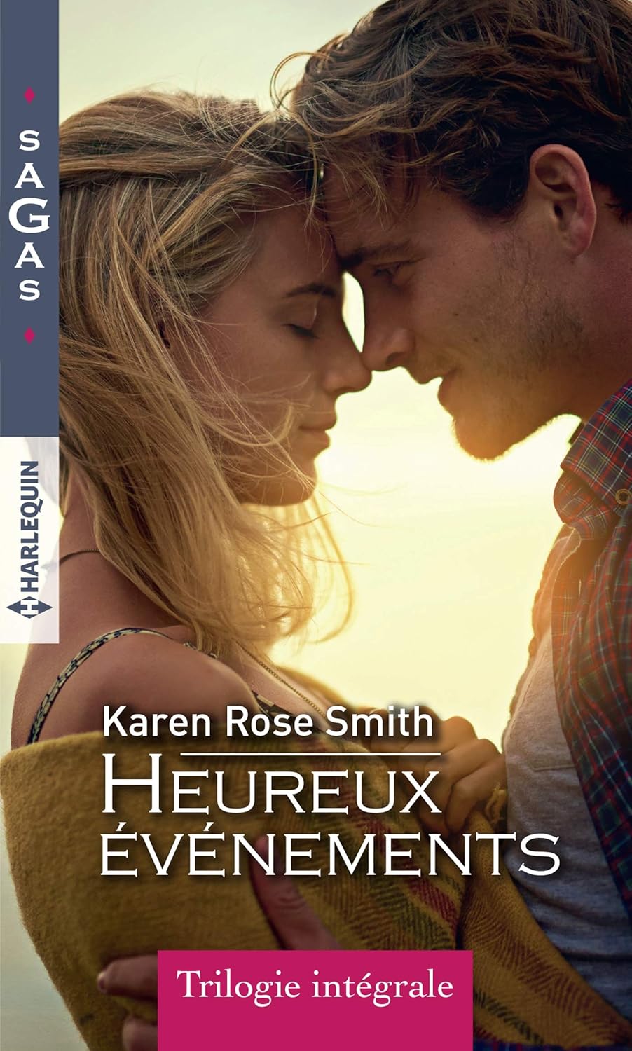 Sagas (Harlequin) # 124 : Heureux événements (Trilogie intégrale) - Karen Rose Smith