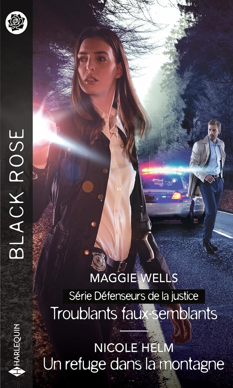 Black Rose (Harlequin) # 717 : Troublants faux-semblants -suivi de- Un refuge dans la montagne - Maggie Wells