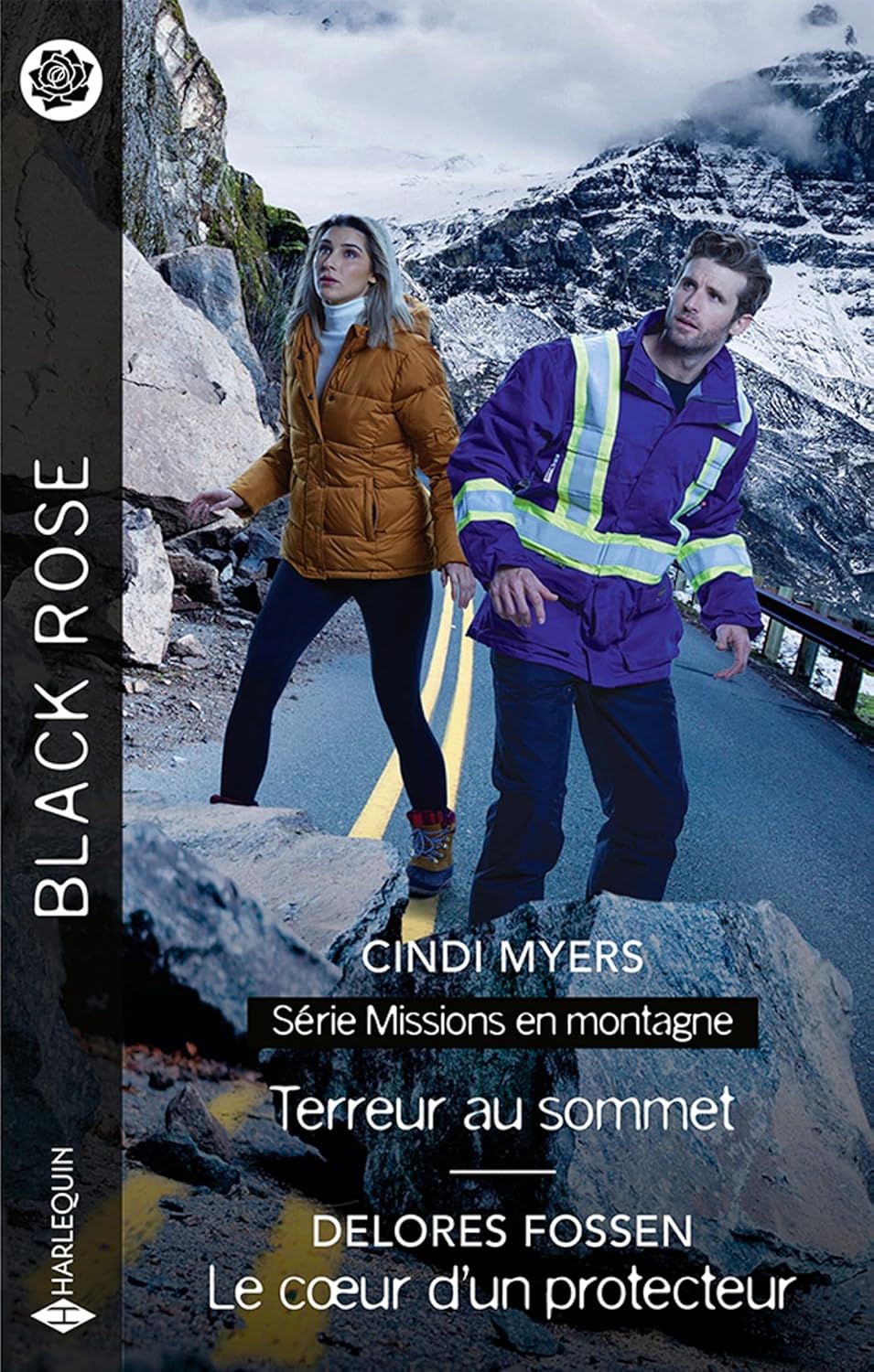 Black Rose (Harlequin) # 792 : Terreur au sommet -suivi de- Le coeur d'un protecteur - Cindi Myters