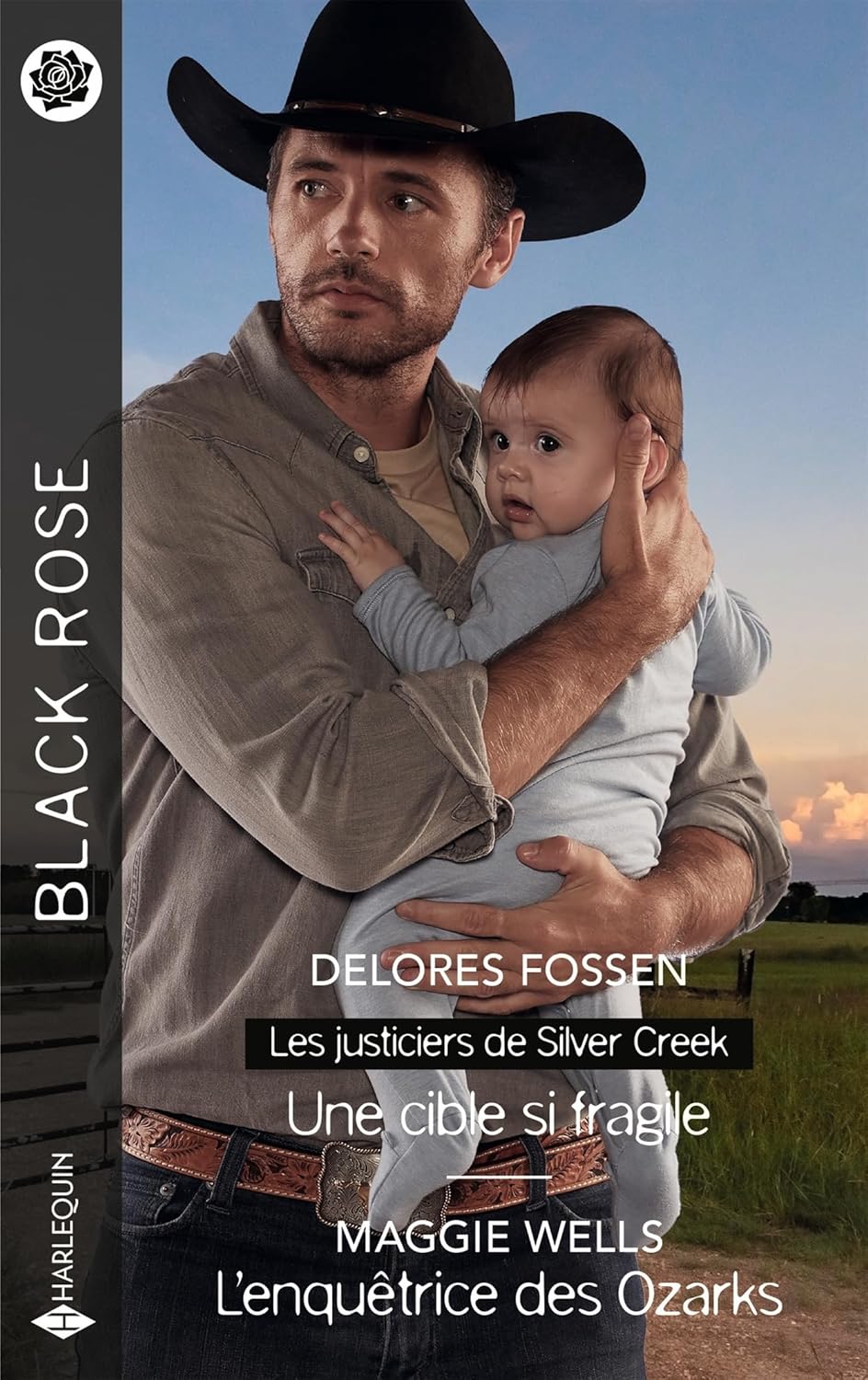 Black Rose (Harlequin) # 852 : Une cible si fragile - L'enquêtrice des Ozarks - Delores Fossen