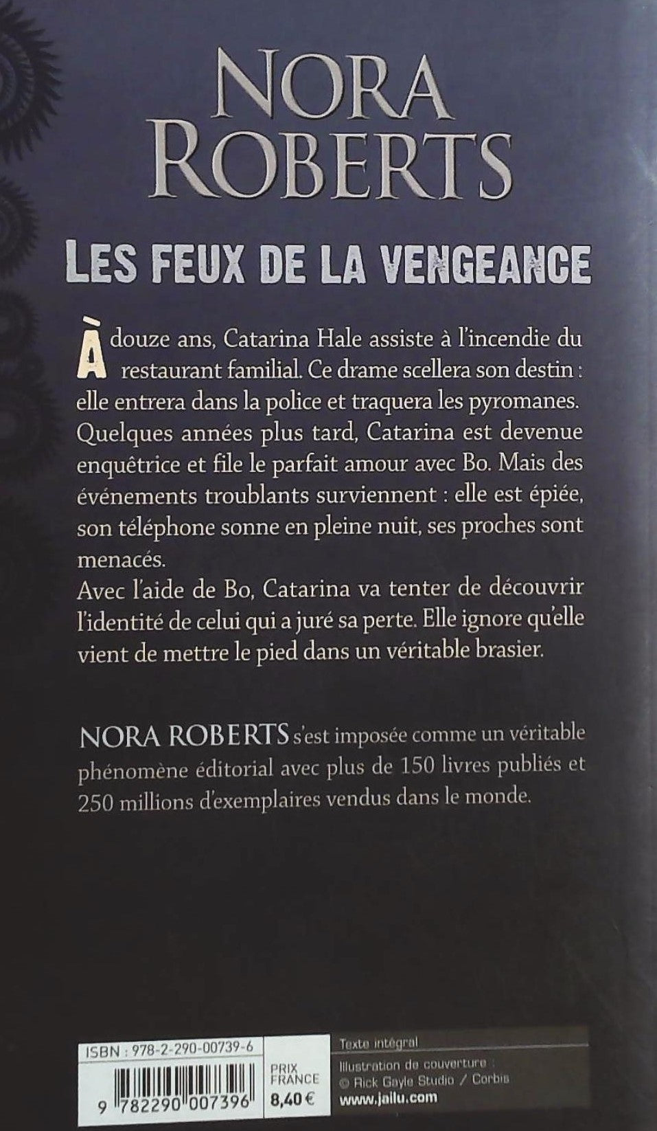 Livre Les feux de la vengeance - Nora Robert (Livre d'occasion) - ISBN 2290007390